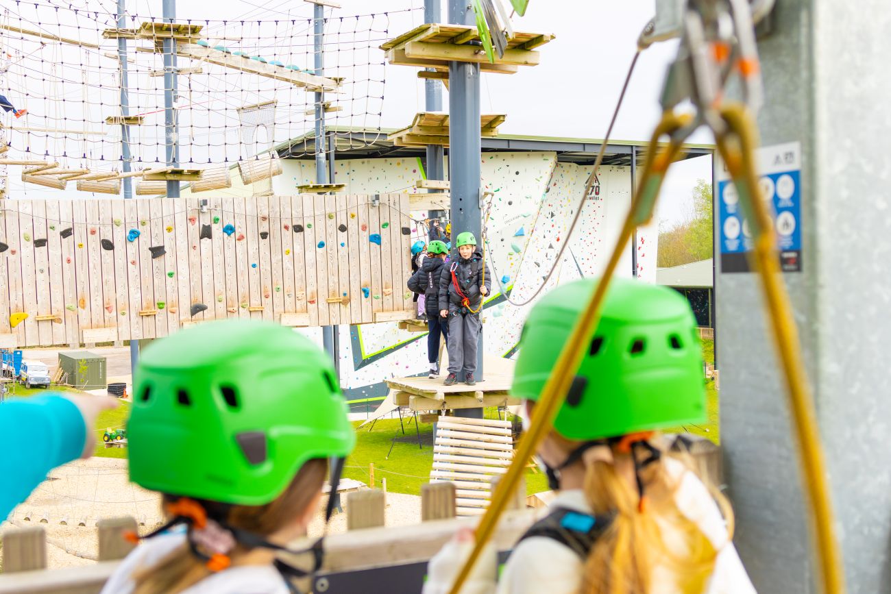 Our First Ever High Ropes Adventure - Discovery Activity Camps